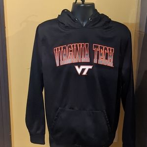 Stadium Athletics Men Virginia Tech Black Pullover Hoodie Size L